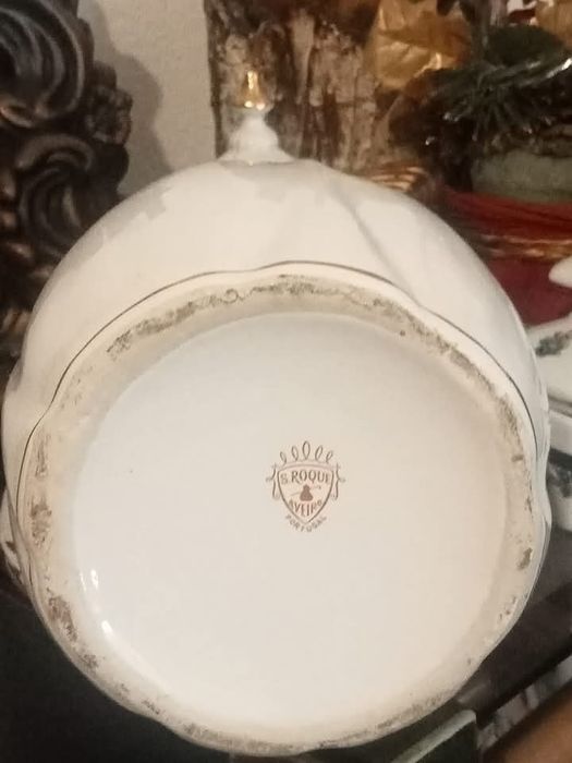 Bela caneca em faiança S.Roque Aveiro