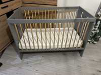 Łóżeczko niemowlece z materacem Hilding