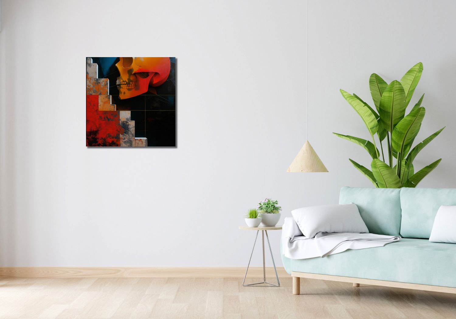 Obraz 60x60cm Erozja Krajobrazu