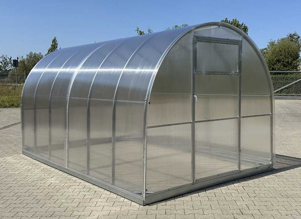 Szklarnia z poliwęglanu 2,5m Kompakt (2,5x2, 2,5x4, 2,5x6 i tdp.)