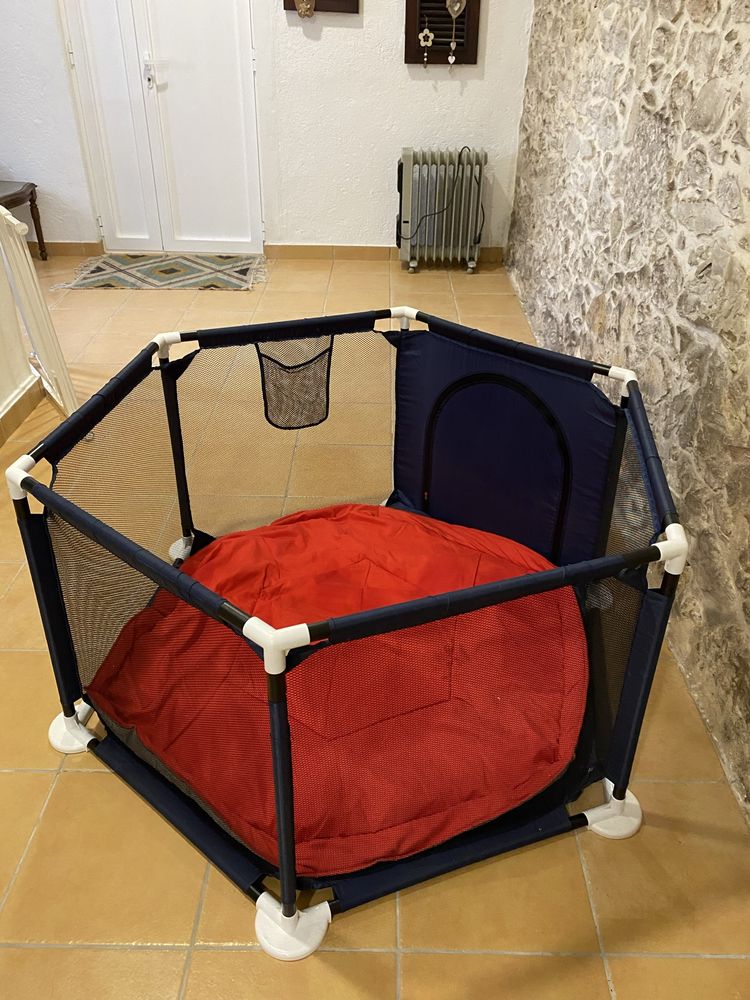 parque hexagonal bebé