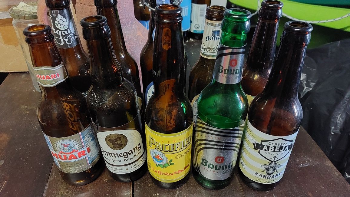 Garrafas de cerveja