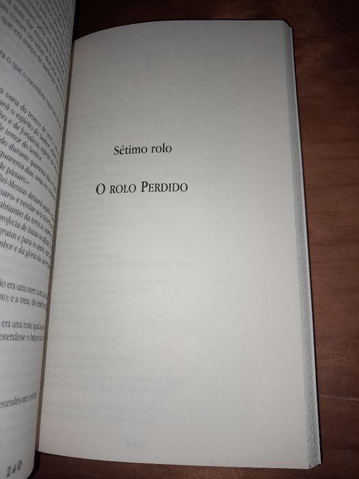 Livro O Enigma dos Manuscritos do Mar Morto