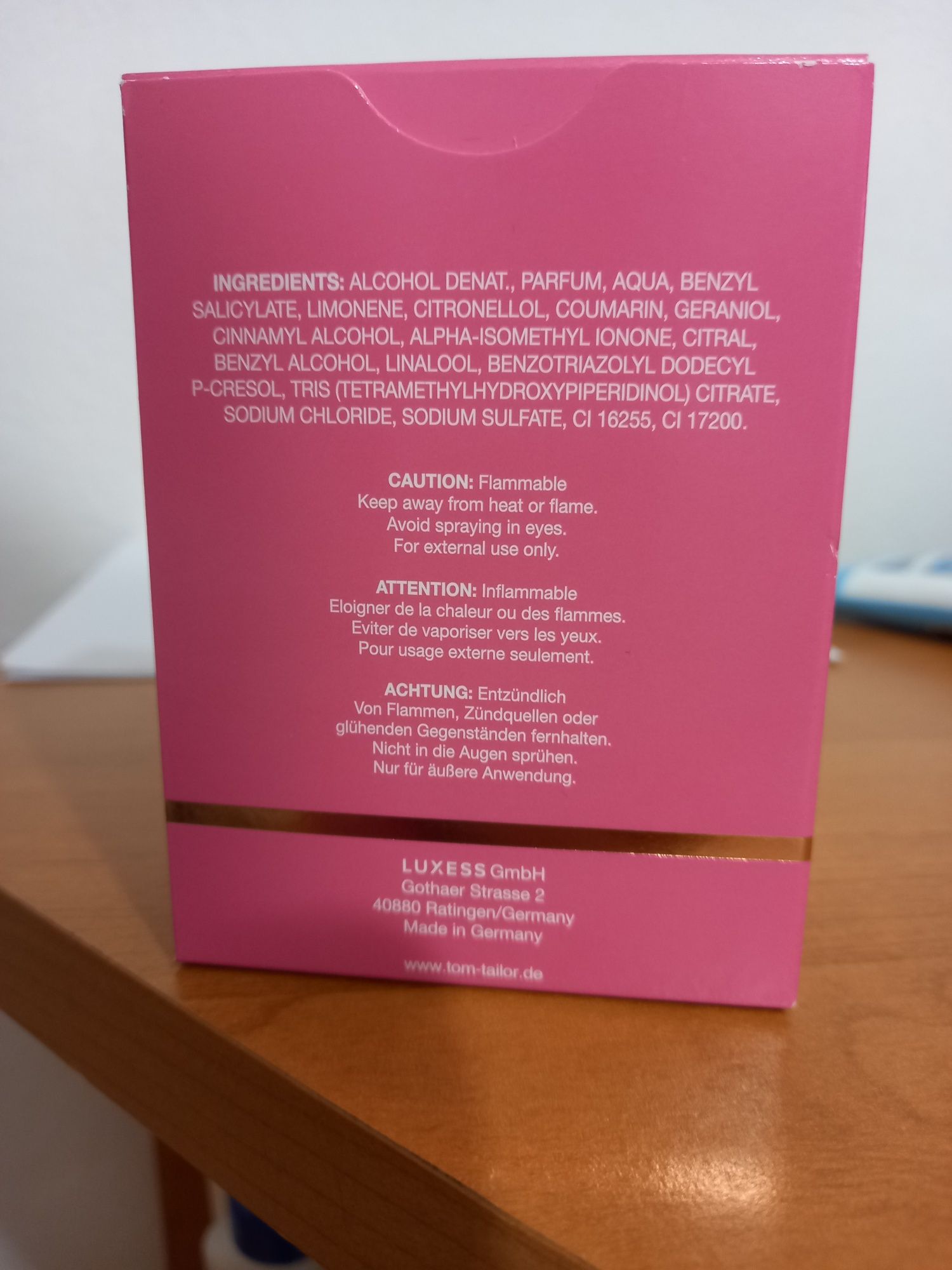 Tom tailor perfumy
