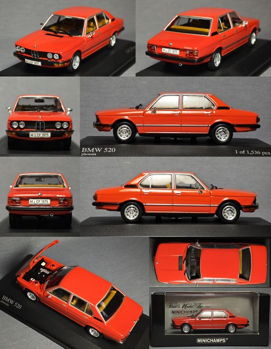 Модели 1/43 BMW Е24, Е63, M3 GTR E46, Х5, DTM E92, 2002, E12 (Minicham