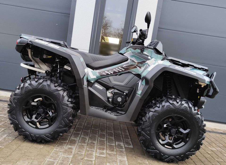 Can-Am Outlander 650 XU+, FV23%, T3B, DOPOSAŻONY, stan WZORCOWY!