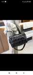 Hit pikowana puffer torebka shopper sport większe A4 czarna