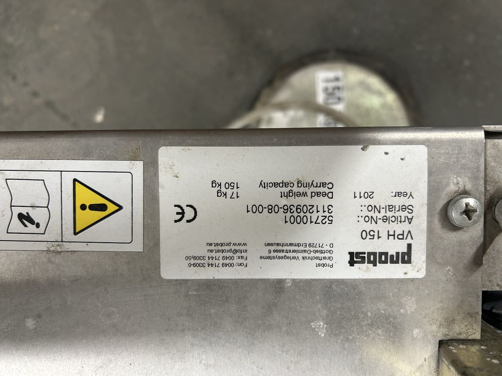 Podciśnieniowy chwytak Probst VAKUUM-POWER-HANDY VPH-150