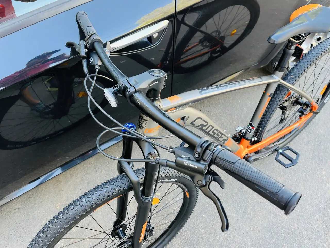 Горный алюминиевый велосипед 29 Crosser x880 гидравлика 2x9 Shimano