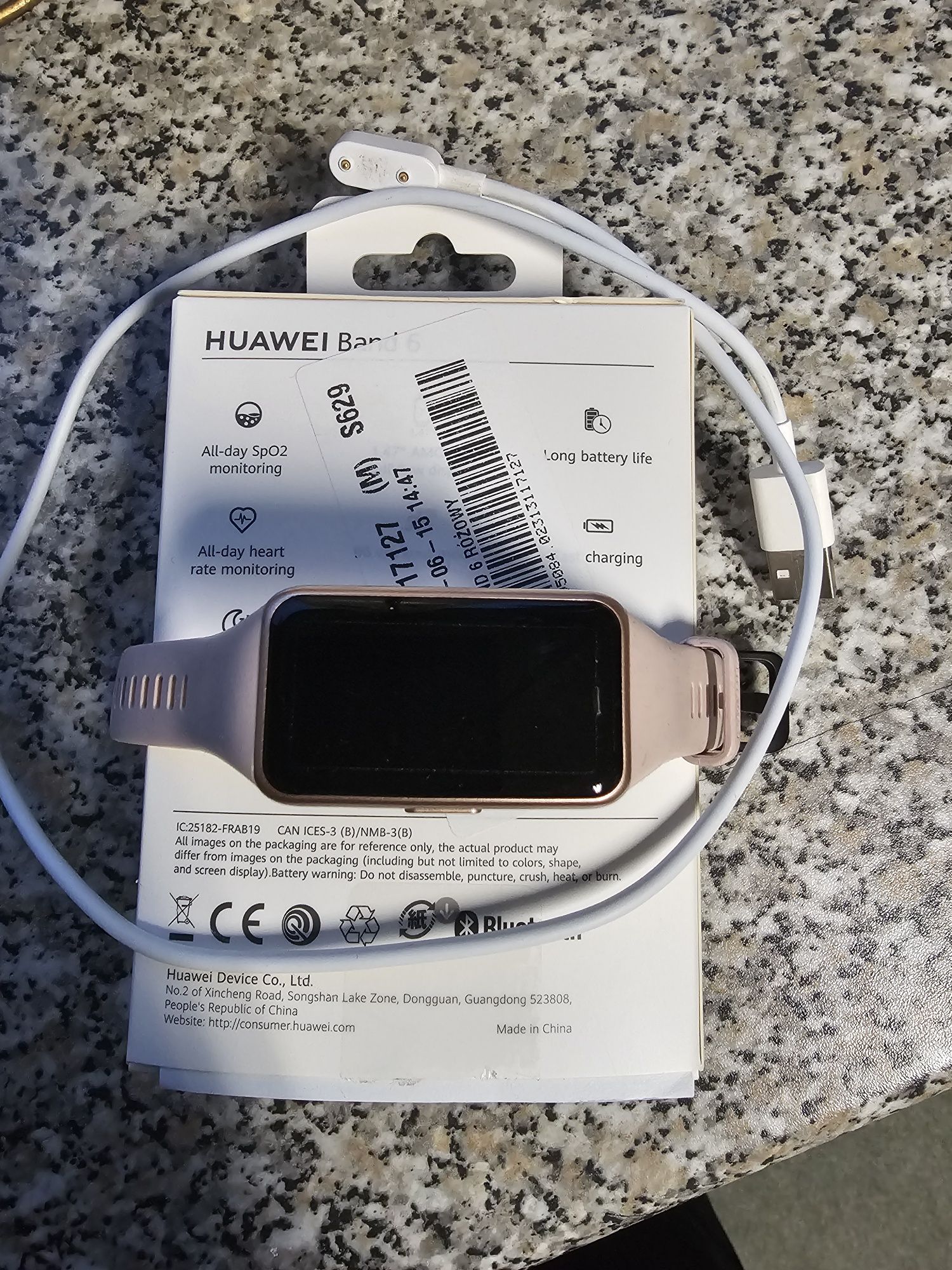 Smartband Huawei Band 6 różowy