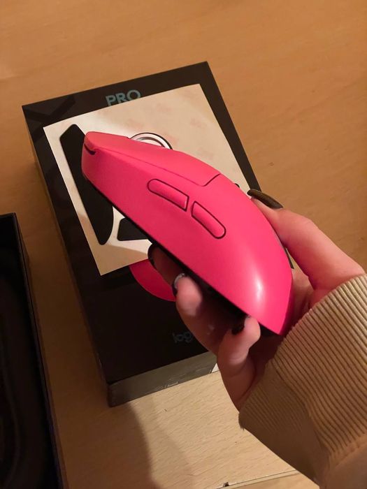 Logitech g pro x superlight розовая