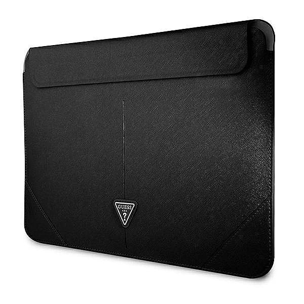 Pokrowiec Guess Saffiano Triangle Logo na laptopa 14'' - czarny