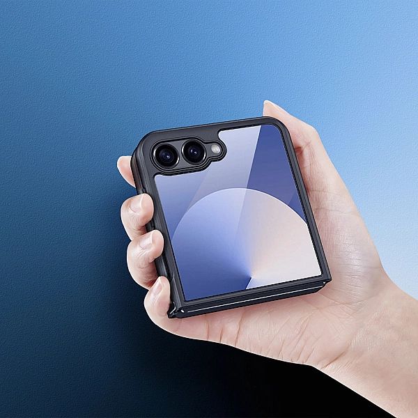 Etui Dux Ducis Aimo na Samsung Galaxy Z Flip7 - czarne