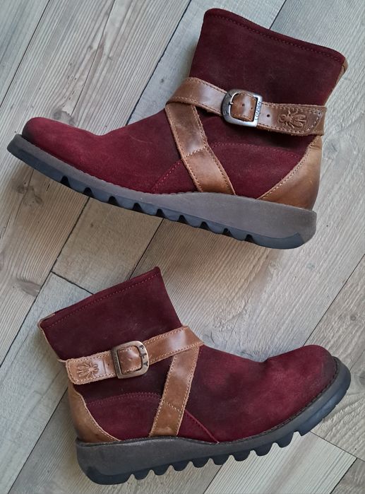 Чоботи шкіряні Fly London (р.40) Португалія