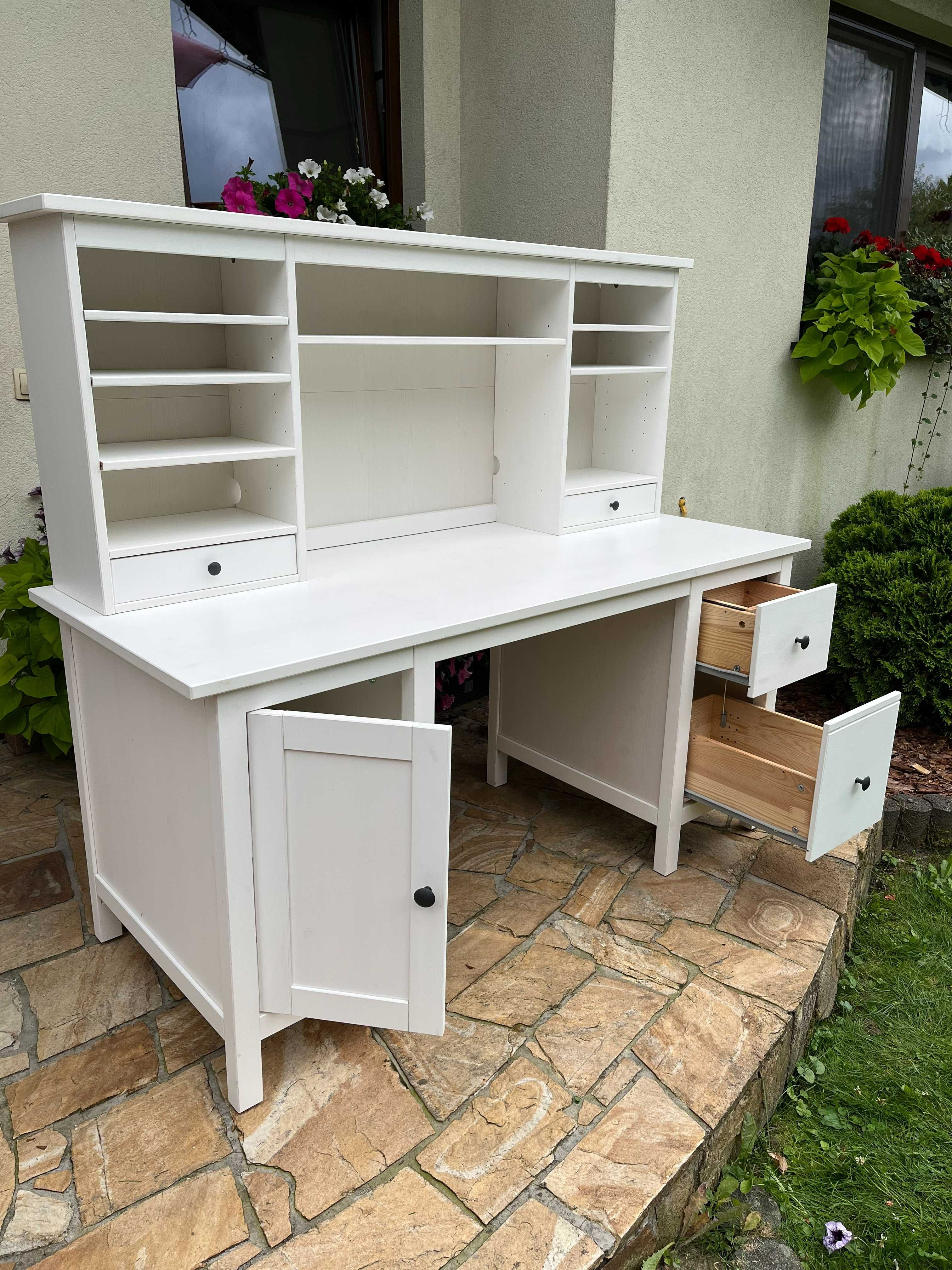 Sprzedam biurko z nadstawką IKEA