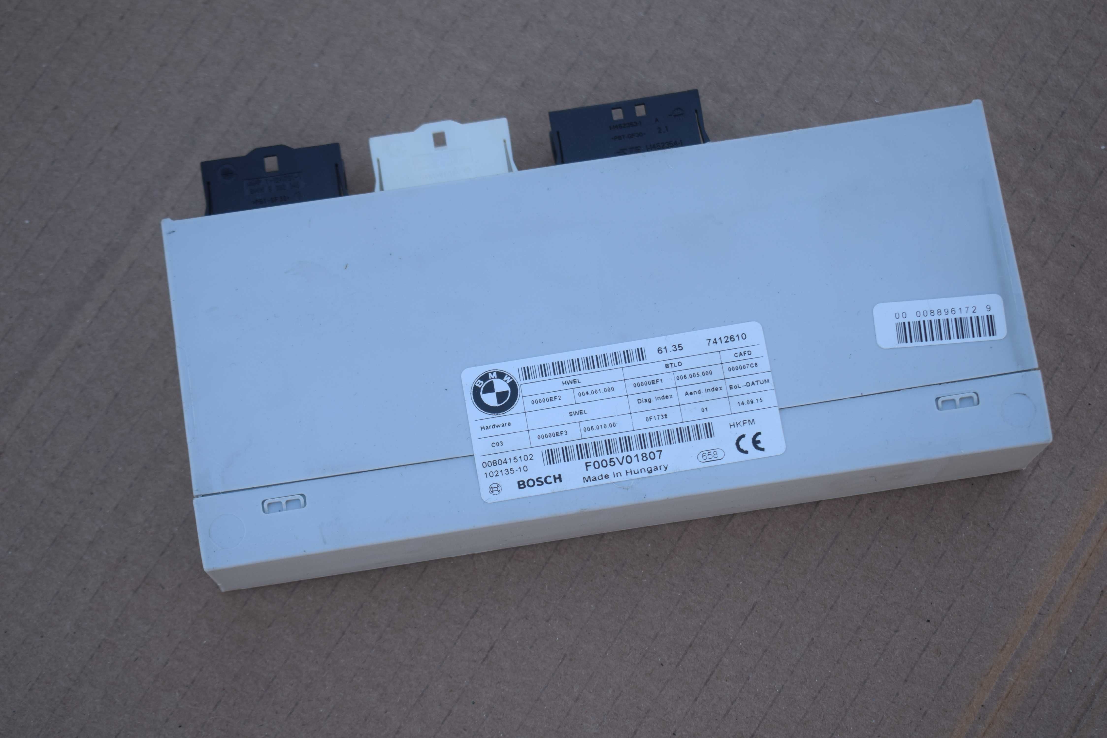 sterownik moduł klapy BMW F31 15r. 738.4722