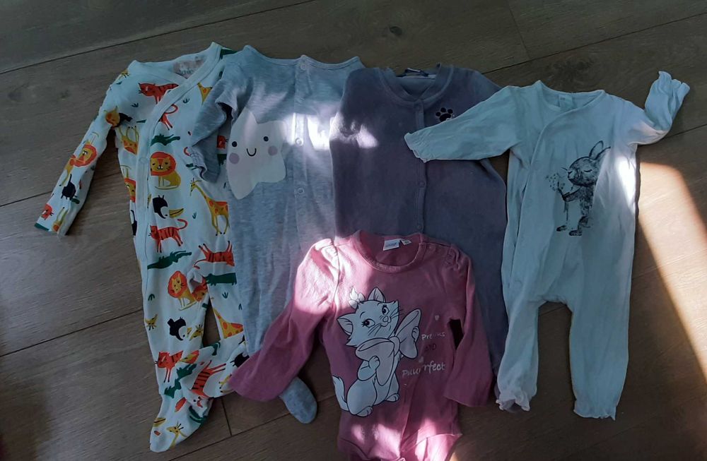 Paczka ubrań dla dziewczynki 62