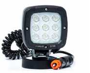 LAMPA ROBOCZA HALOGEN 9 LED SZPERACZ 12/24V MAGNES