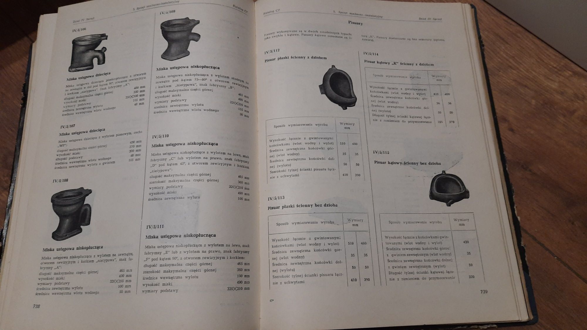 stary katalog  PRL centrala techniczna 1961rok