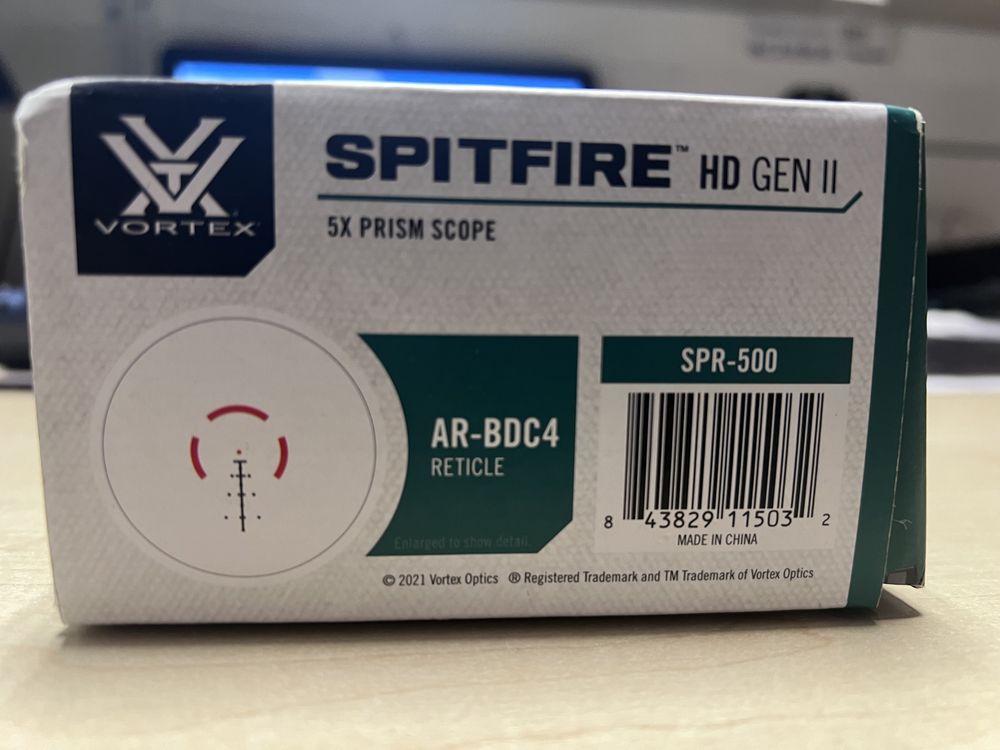 Прицел призматический Vortex Spitfire HD Gen II 5-х
