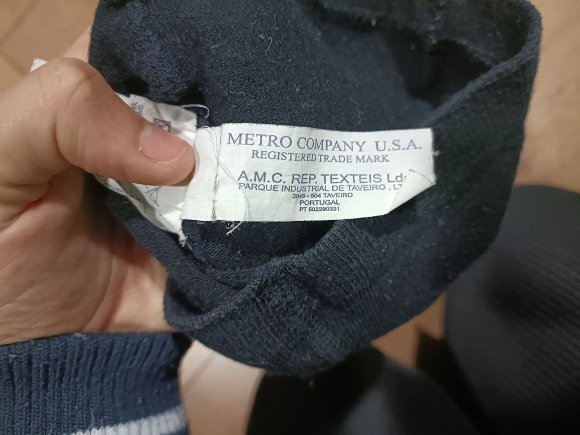 Pullover Zippy + Meias calças Metro Company -12 a 18 meses