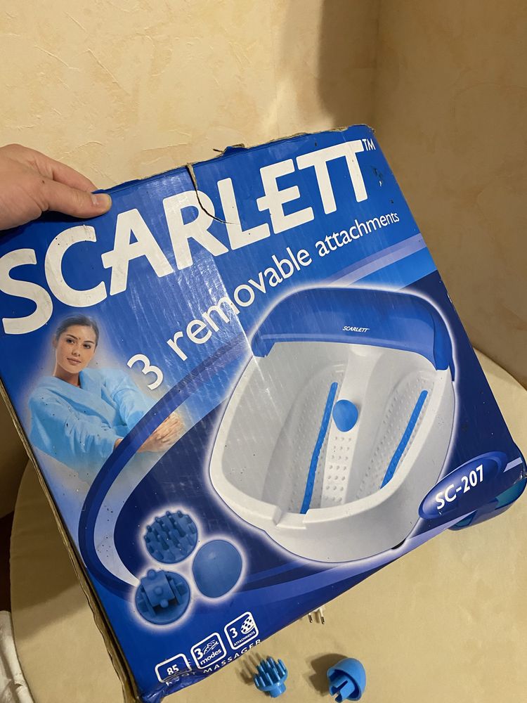 Масажер для ніг Scarlett в чудовому стані