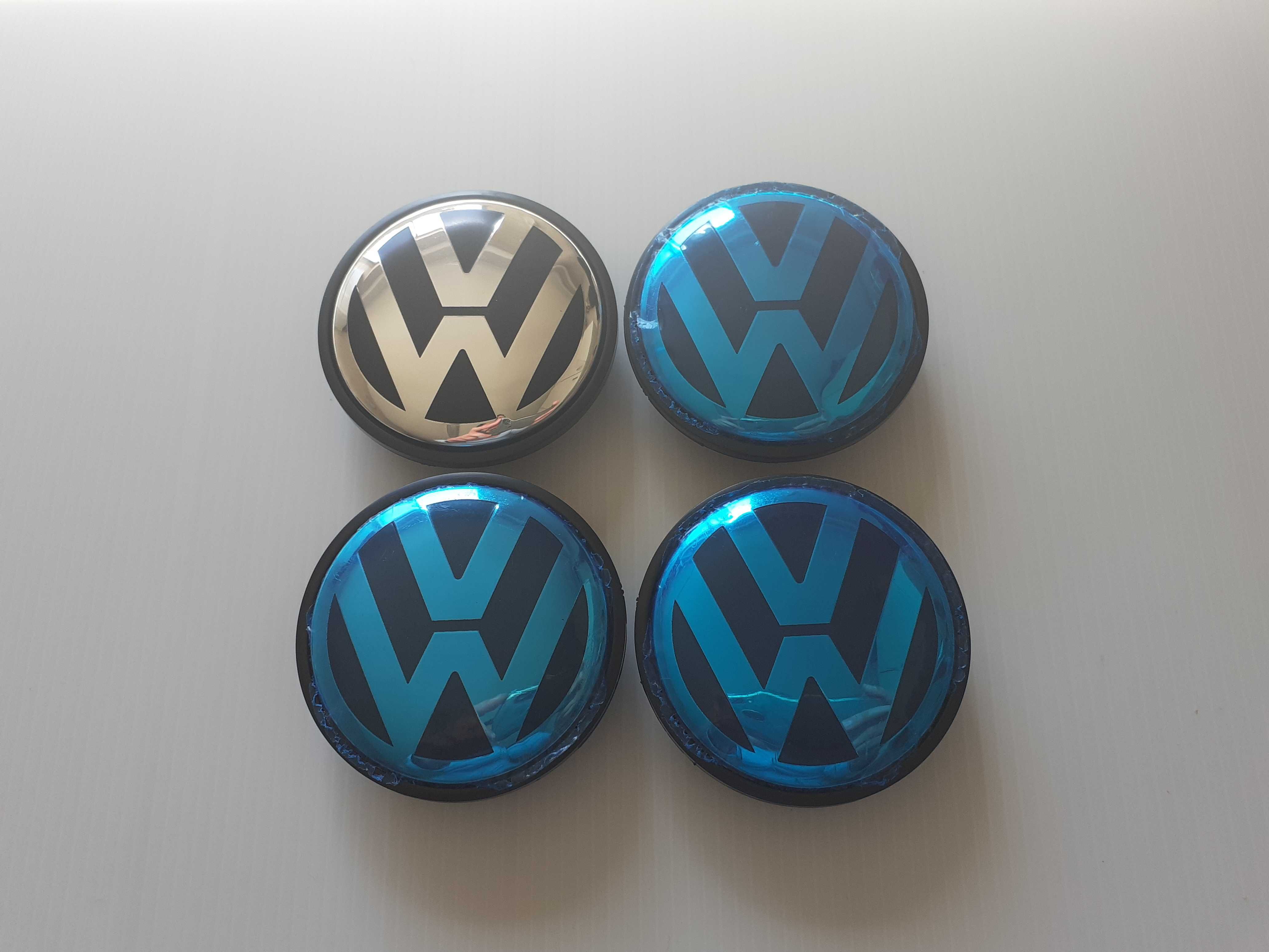 Centros/tampas de jante completos VW Volkswagen