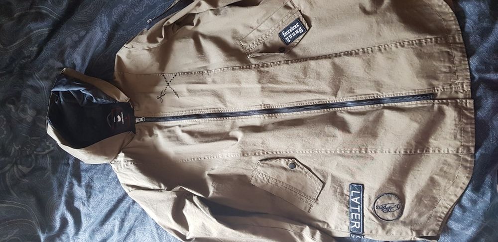 Kurtka parka confront