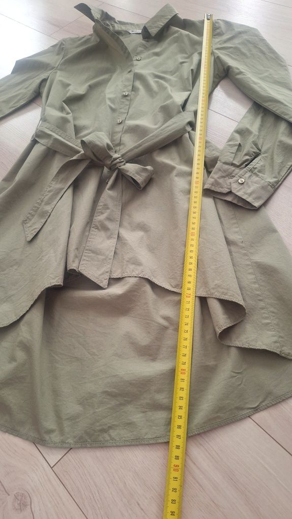 Stradivarius koszula khaki r. S