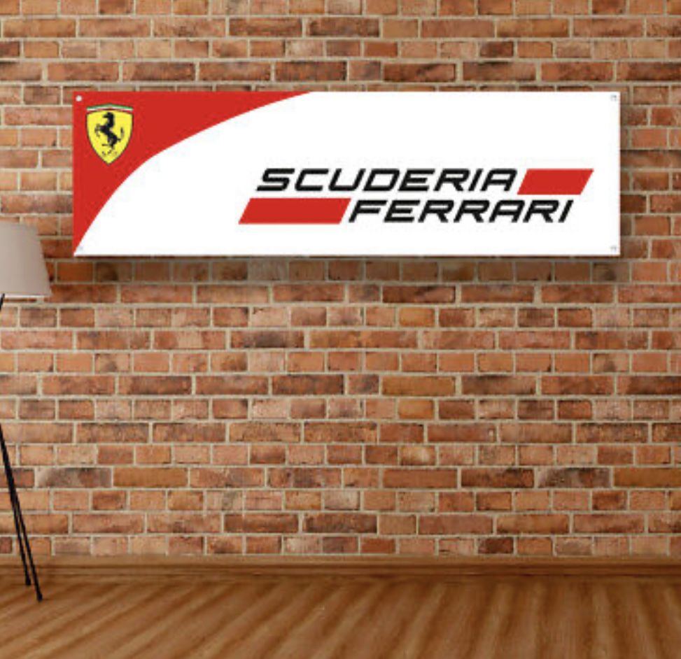 Baner plandeka Scuderia Ferrari F1 150x60cm