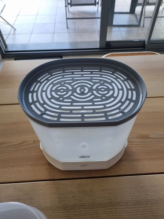 Esterilizador de biberoes + aquecedor de biberoes e papas