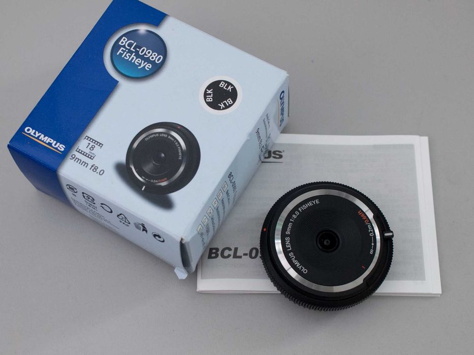 Olympus 9mm f/8 Fisheye Pancake