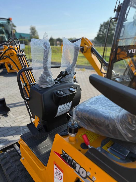 Nowa Minikoparka XN10 ramie skrętne dodatkowa hydraulika robocza NEX