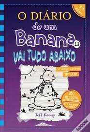 Três livros Diário de um banana versão portuguêsa