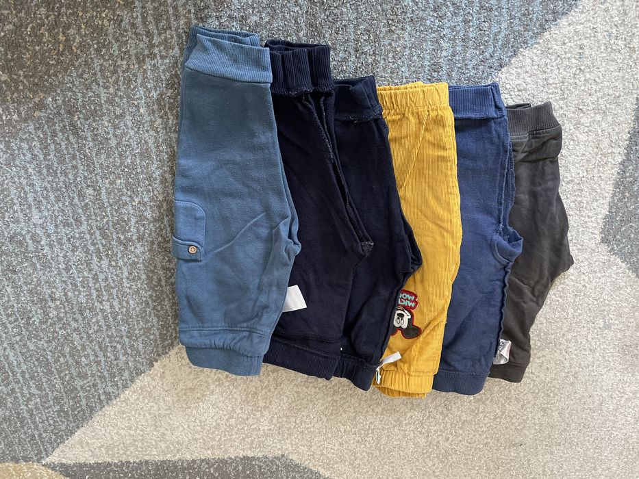 Mega paka ubranek dla chlopca jesien zima rozm 80