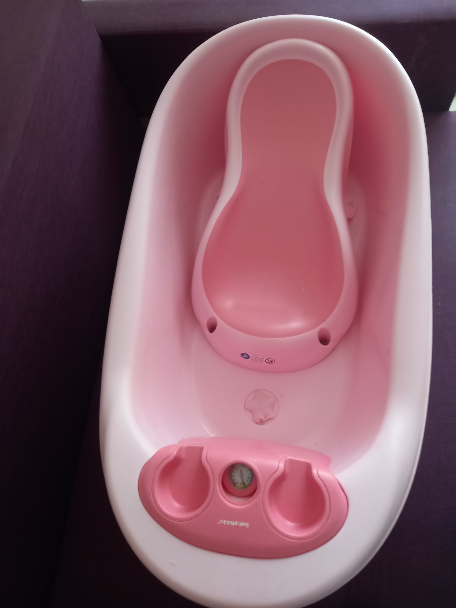 Ванная детская  розовая