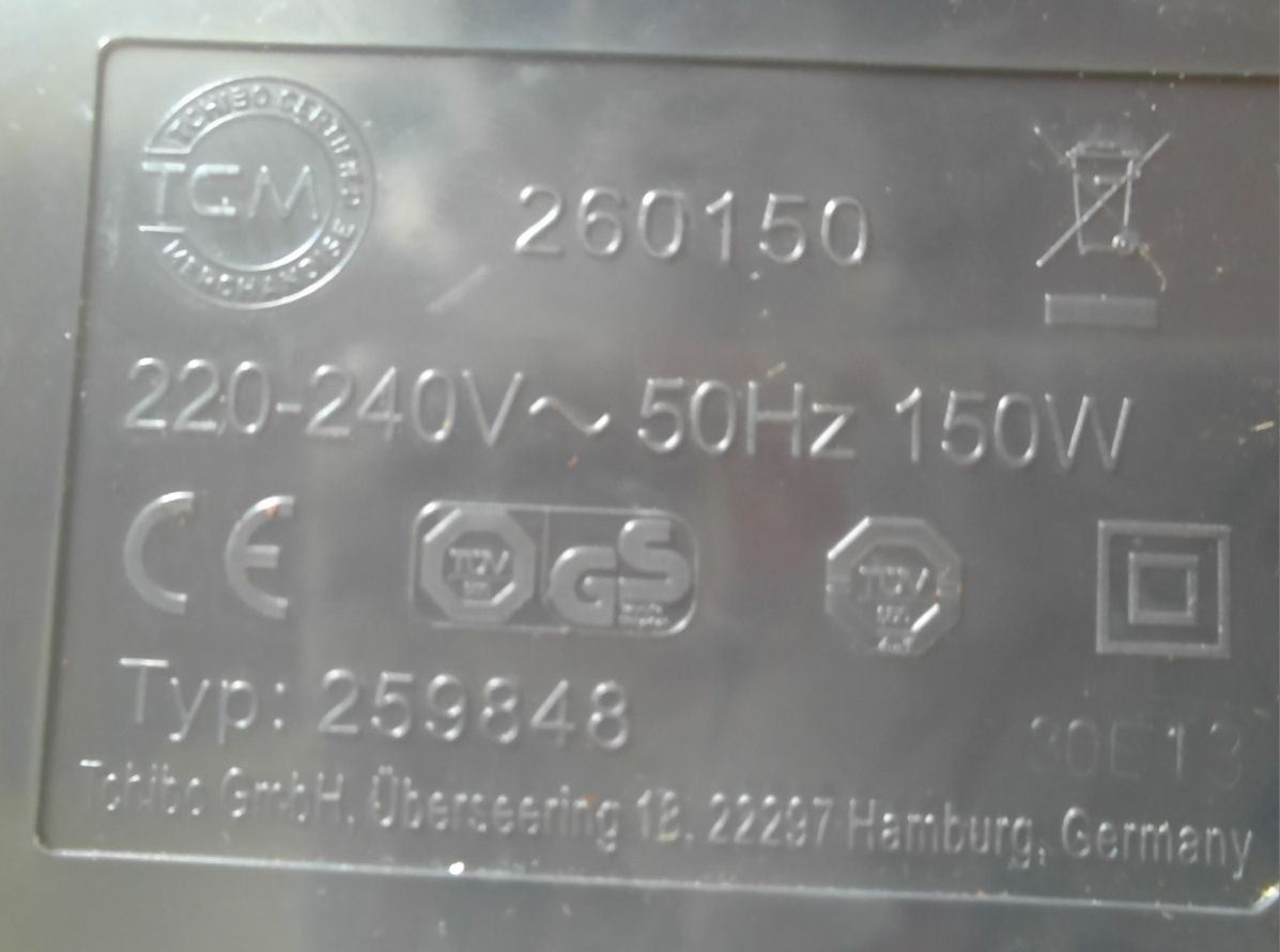 Tchibo, młynek elektryczny do kawy 150 W