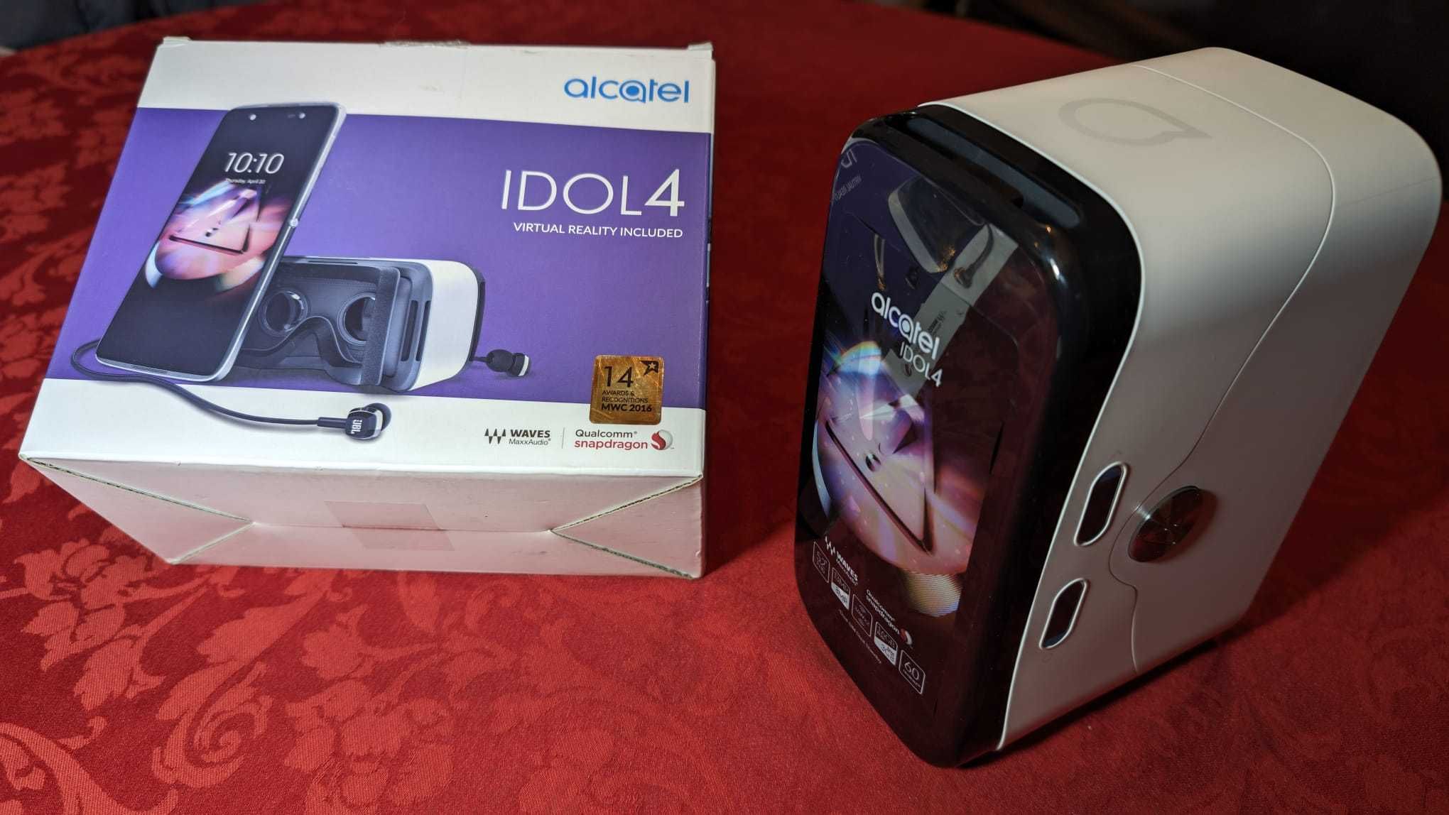 Óculos realidade aumentada 3D NOVOS + Alcatel Idol 4 + 2 capas + caixa