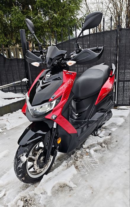 Skuter Sym Jet 4 RX 50cc 2022r 2900km! FULL LED! WTRYSK!