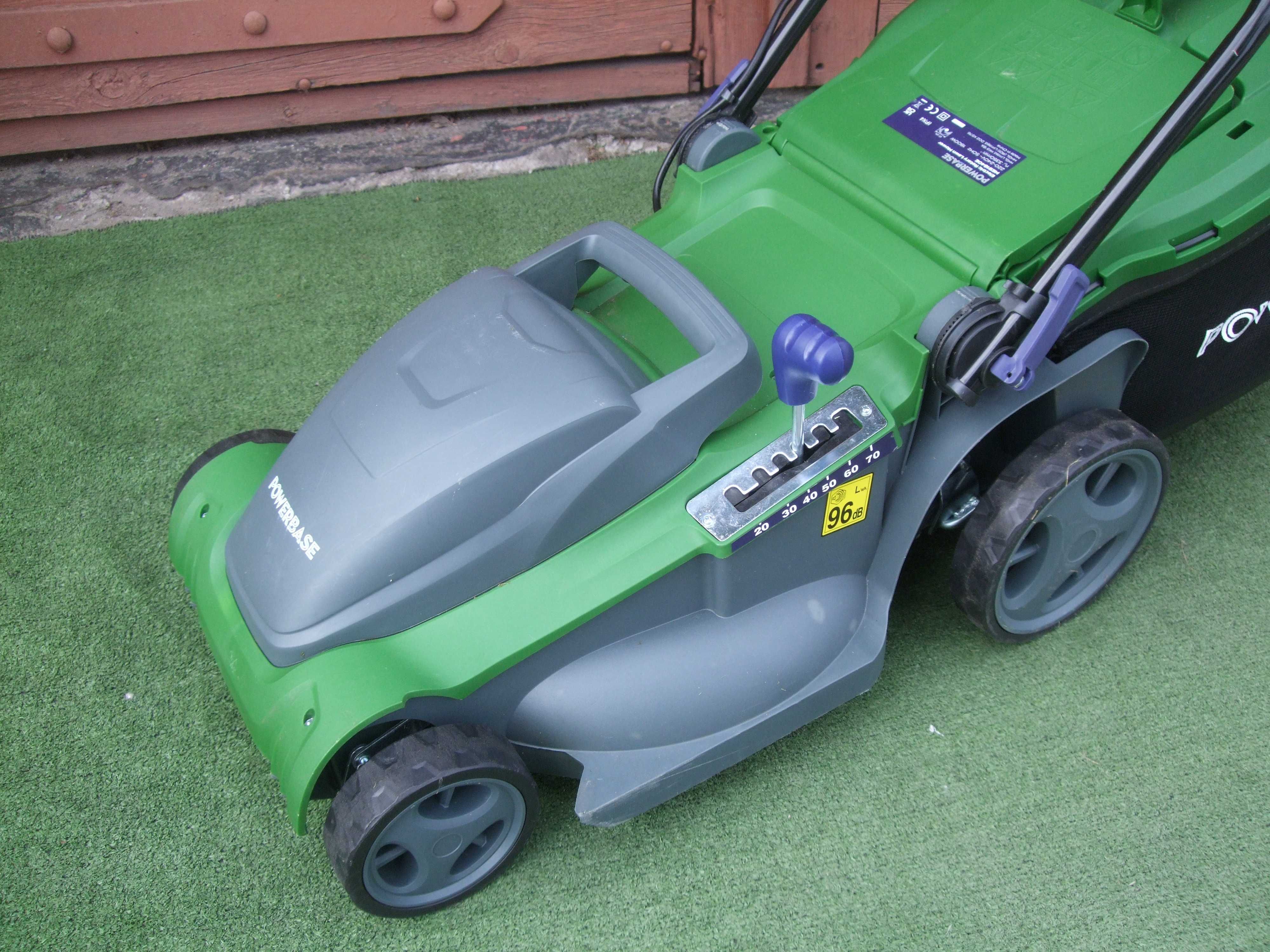 Kosiarka ELEKTRYCZNA Powerbase. Silnik 1800W, Szer. 41cm. Dobry Stan !