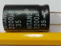 Цена за 20шт.Электролитический конденсатор 2200мкФ35В 105C