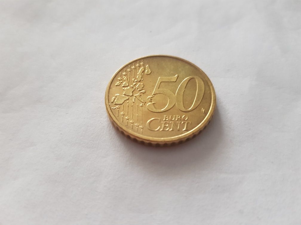 50 eurocentów Niemcy 2002r. G