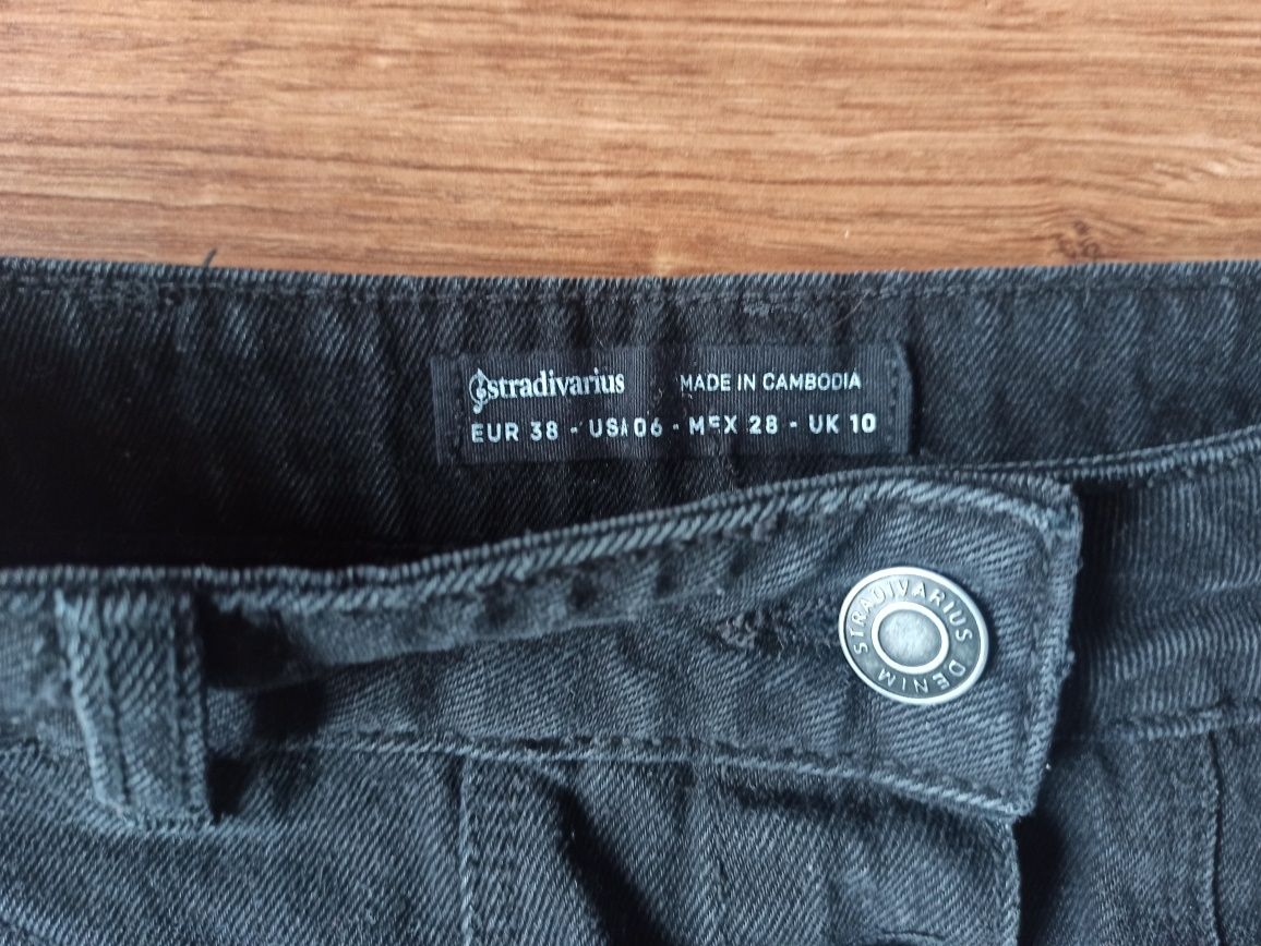 Spódnica czarny jeans