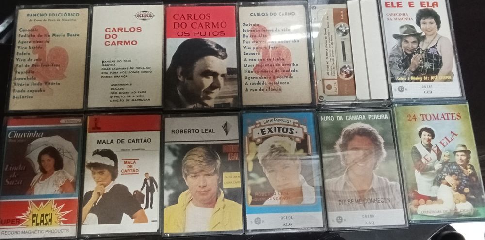 Cassetes Antigas Originais 2€