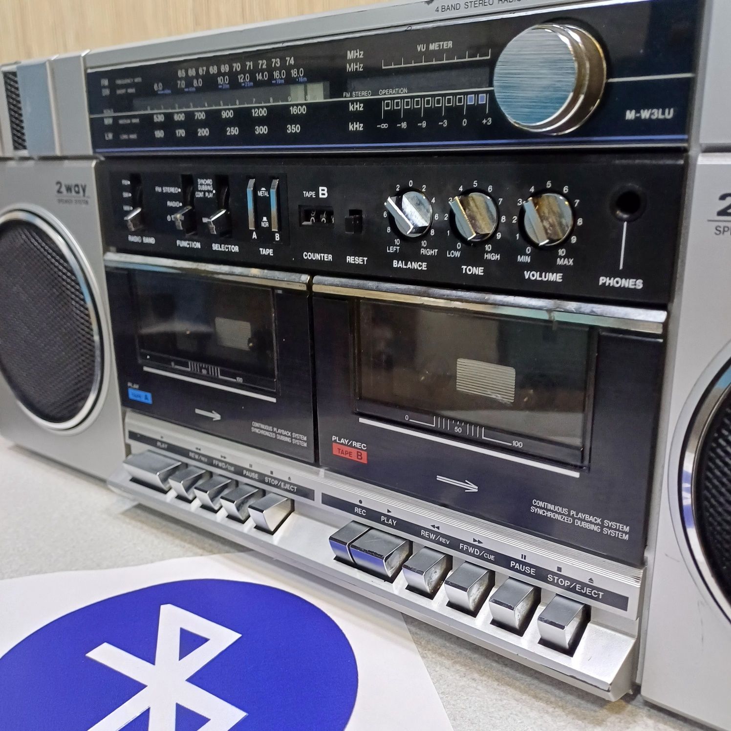Głośnik Bluetooth w Retro stylu