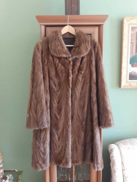 Futro naturalne z norek