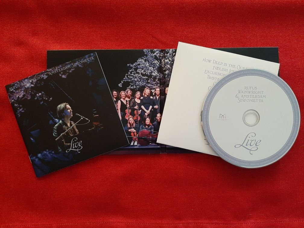 Rufus Wainwright & Amsterdam Sinfonietta - Live - cd