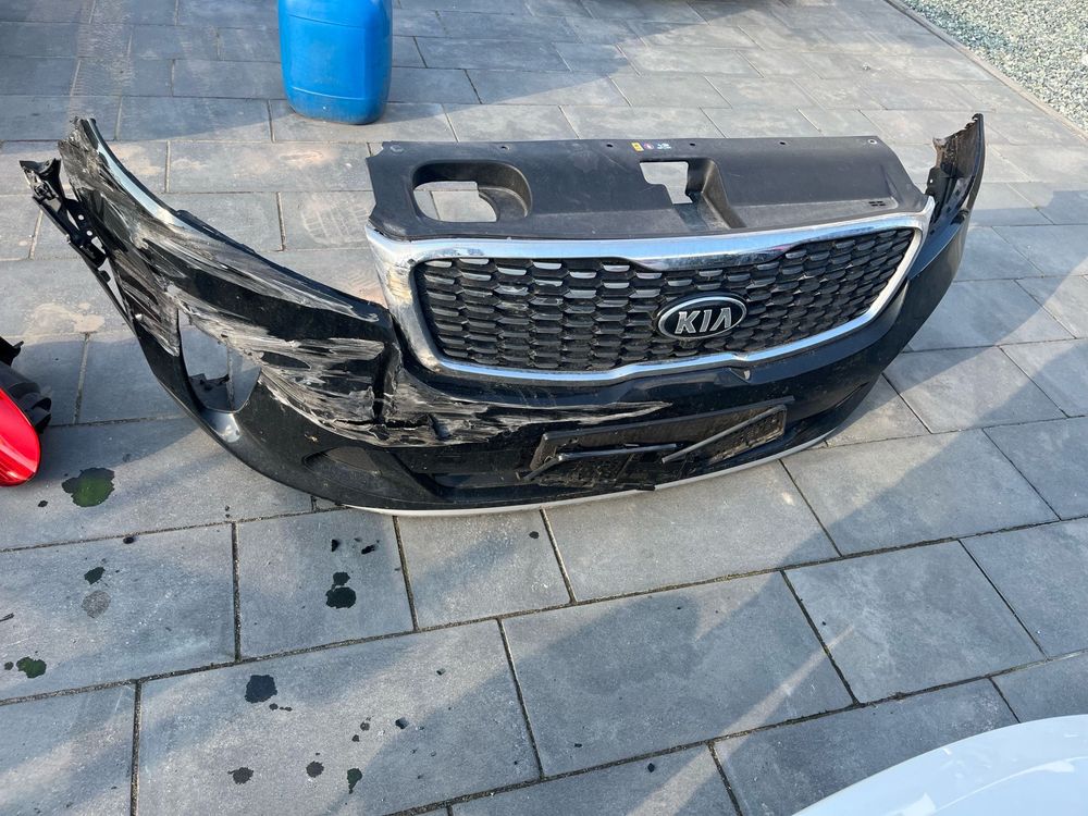 Zderzak Kia sorento III Lift gt line led kamera instalacja pdc kratka
