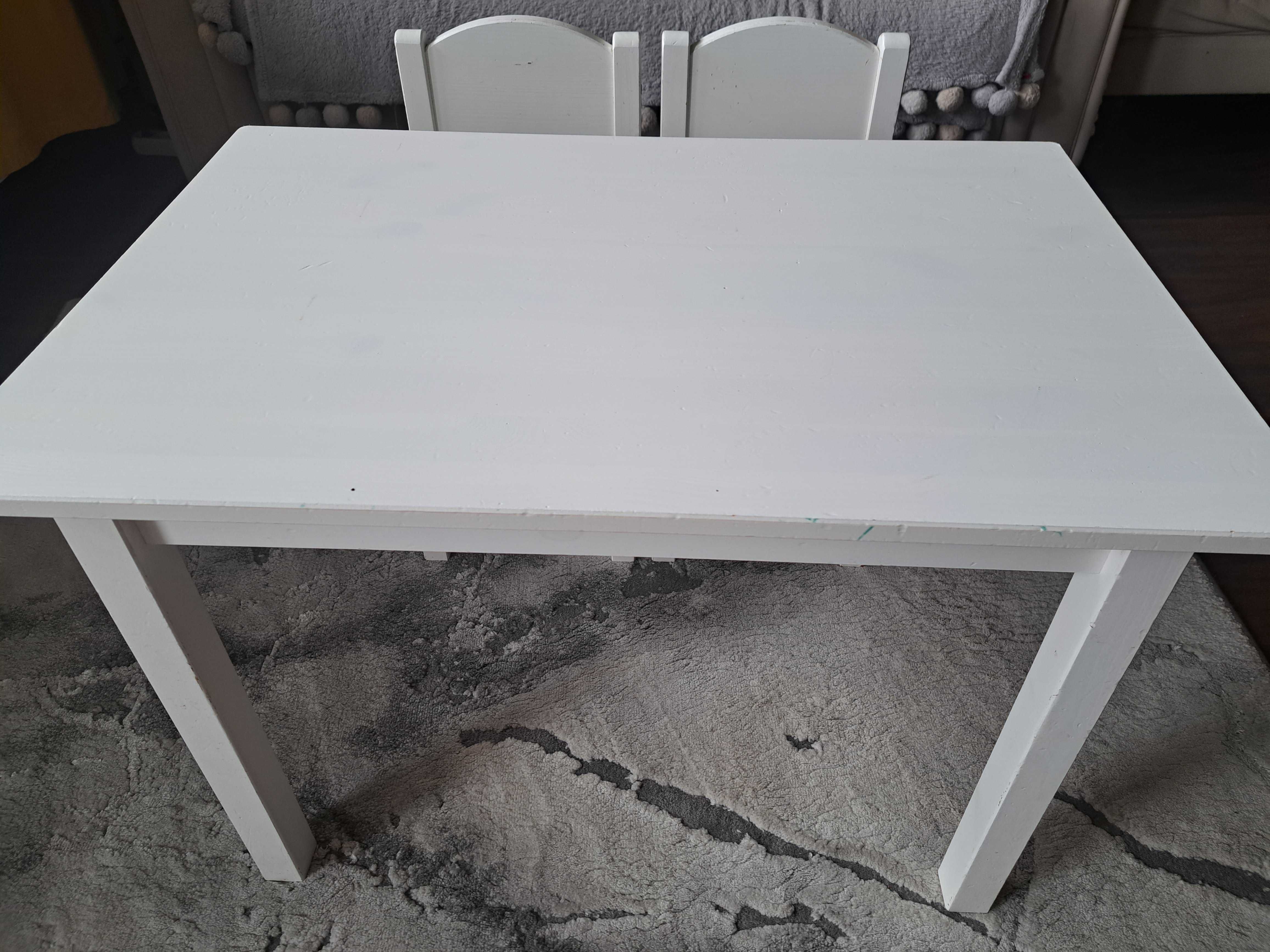 Stolik dziecięcy z krzesłami Ikea Sundvik 76x50