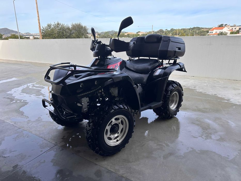 Moto4 Linhai LH300 4X4 C/ Bola de Reboque e Top Case